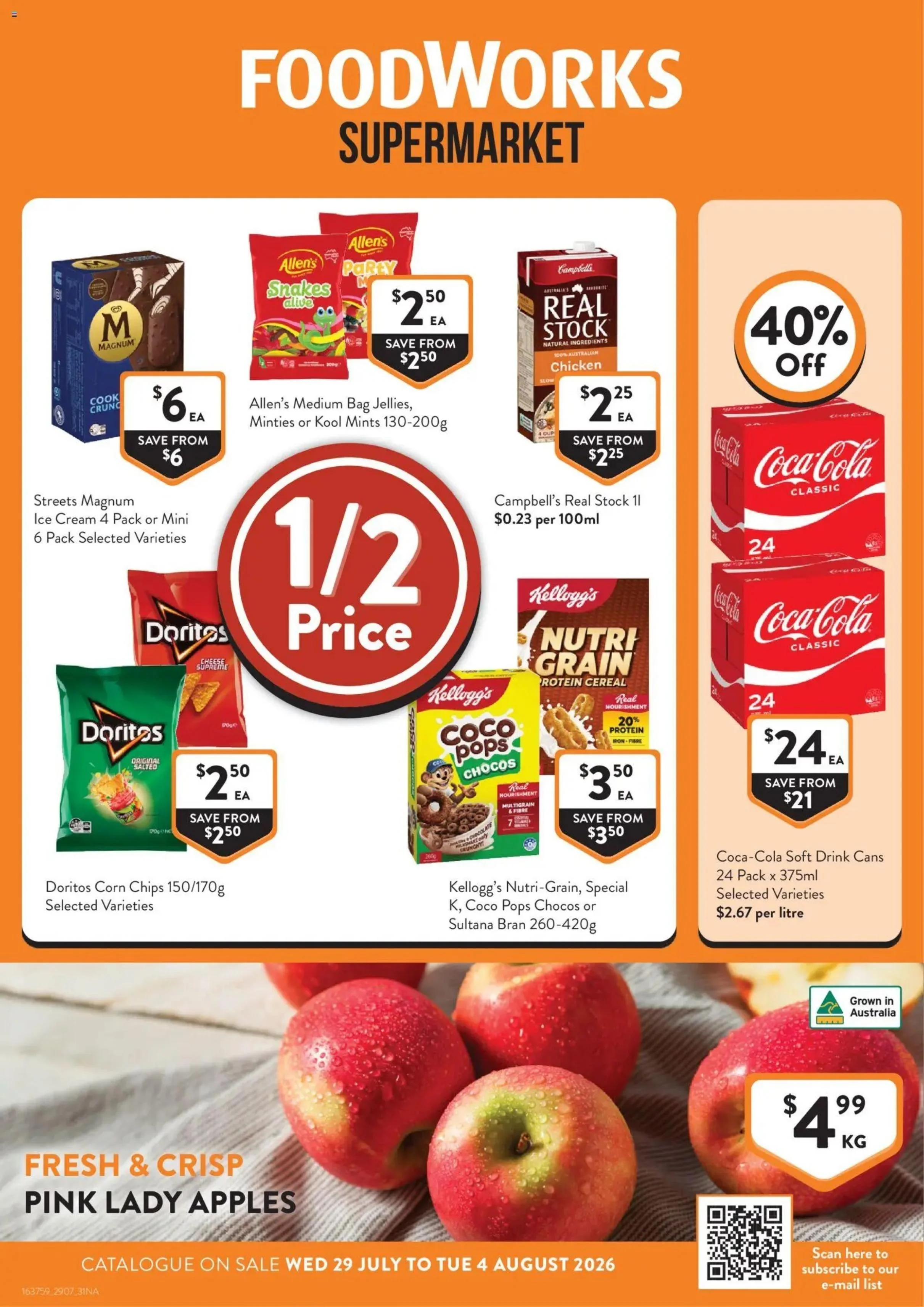 Foodworks flyer