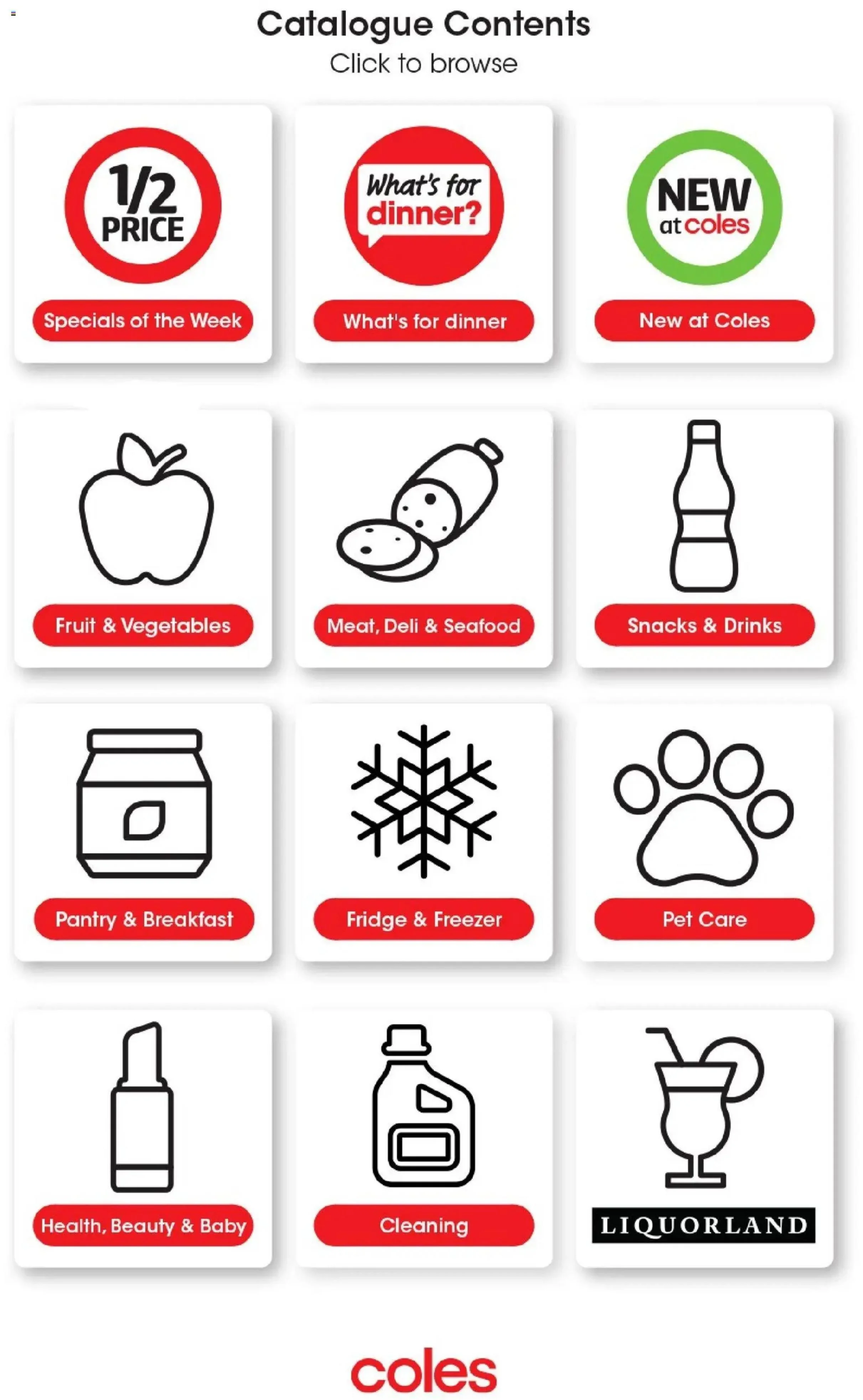 Coles AU flyer