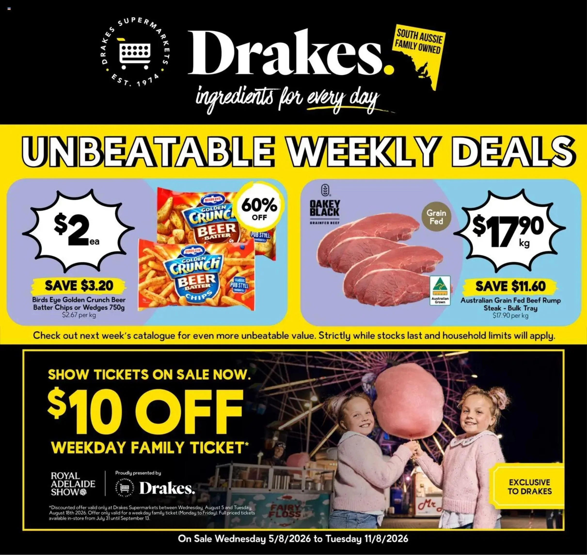 Drakes flyer