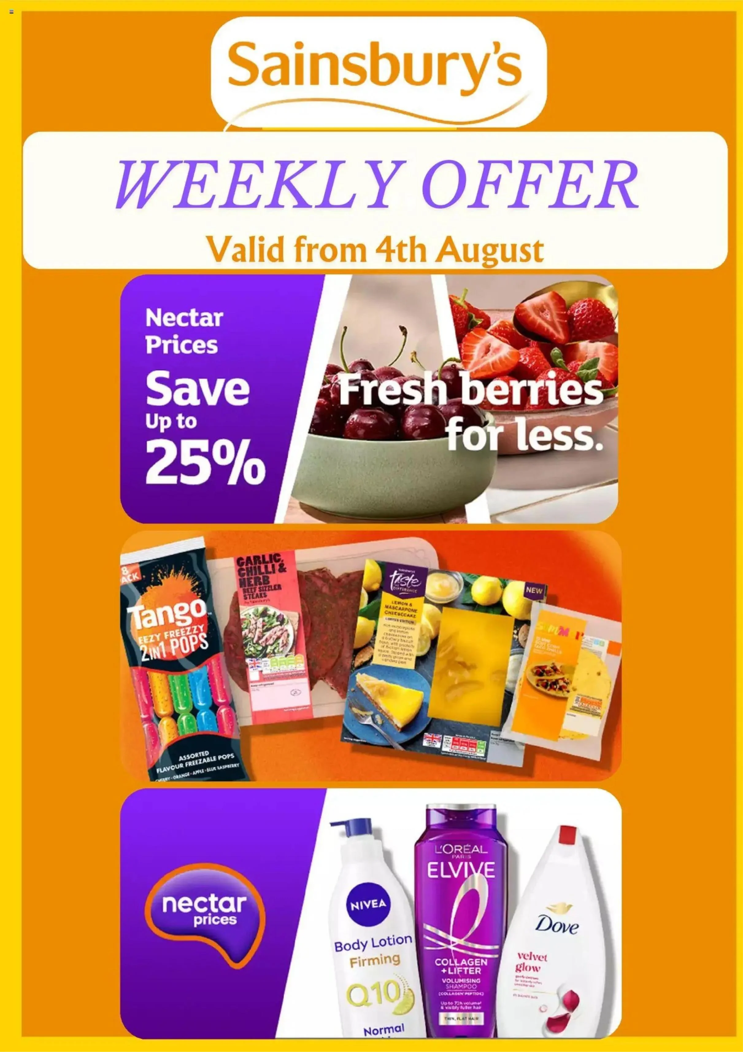 Sainsburys flyer
