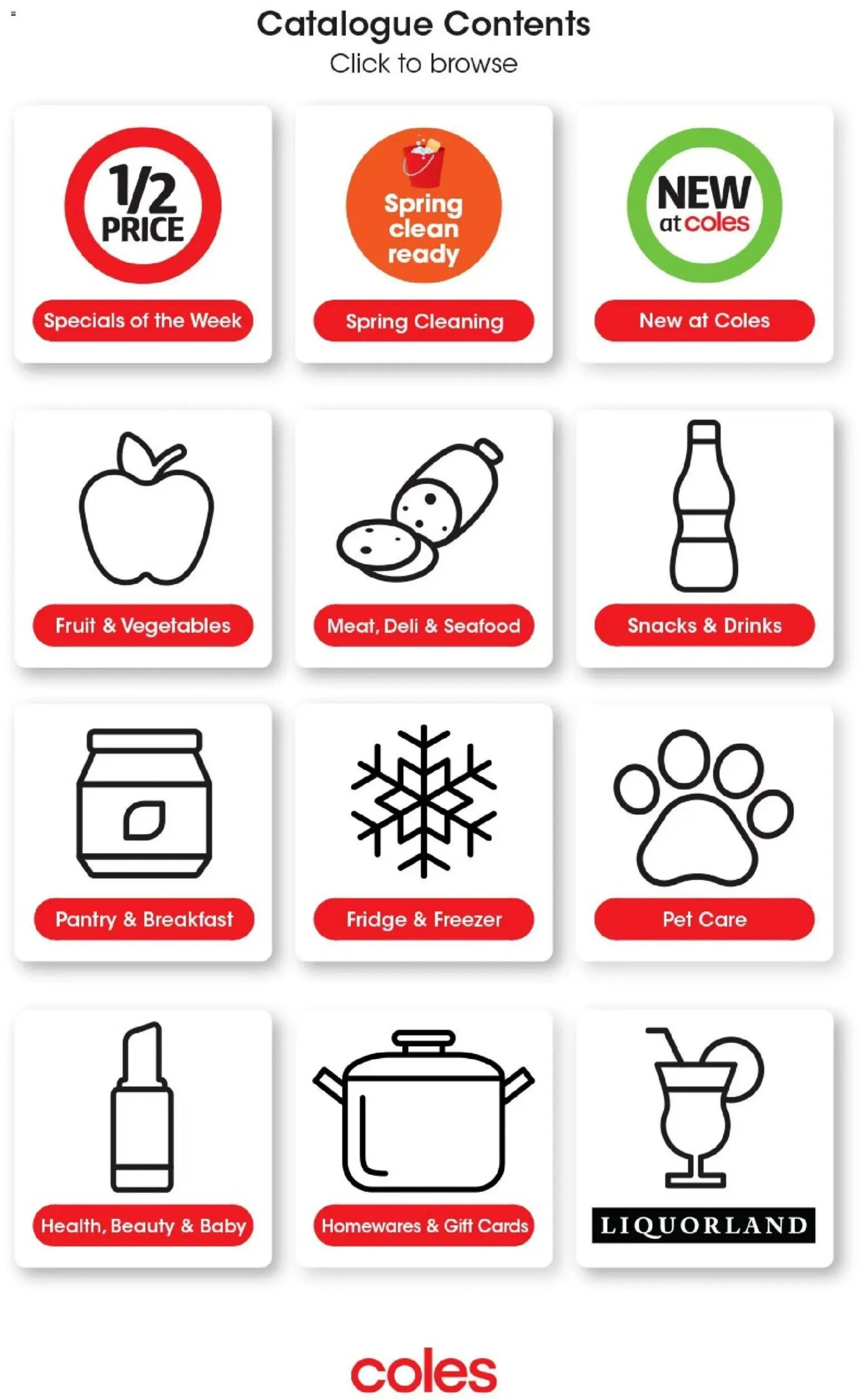 Coles AU flyer