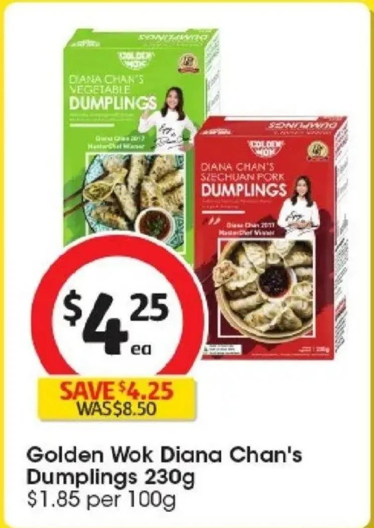 Golden Wok Diana Chan's Dumplings 230g