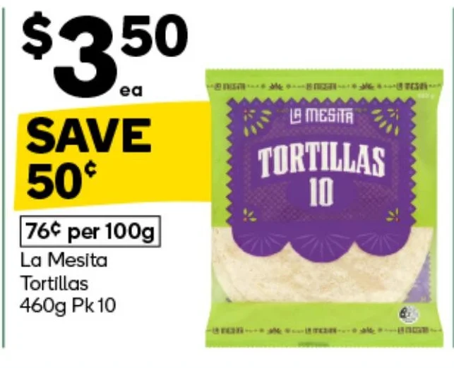 La Mesita Tortillas