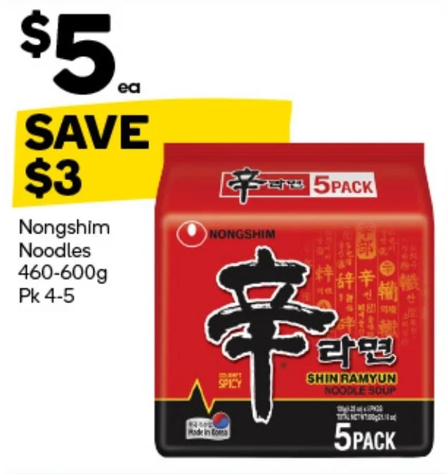 Nongshim Noodles