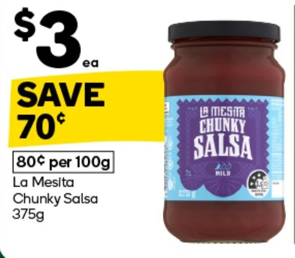 La Mesita Chunky Salsa