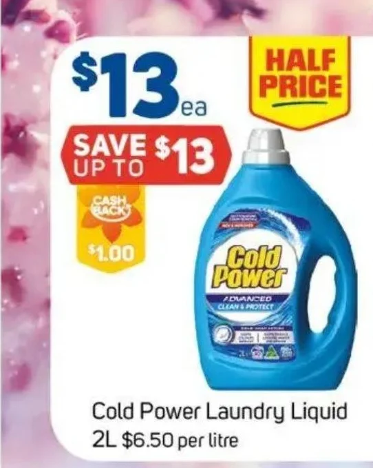 Cold Power Laundry Liquid