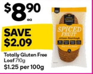 Totally Gluten Free Loaf 710g