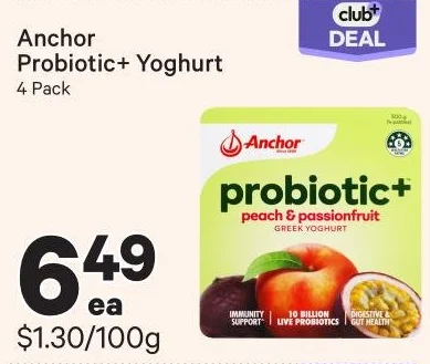 Anchor Probiotic+ Yoghurt
